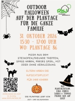 Samstag, 31. Oktober, 15.30h, Outdoor Halloween auf der Plantage